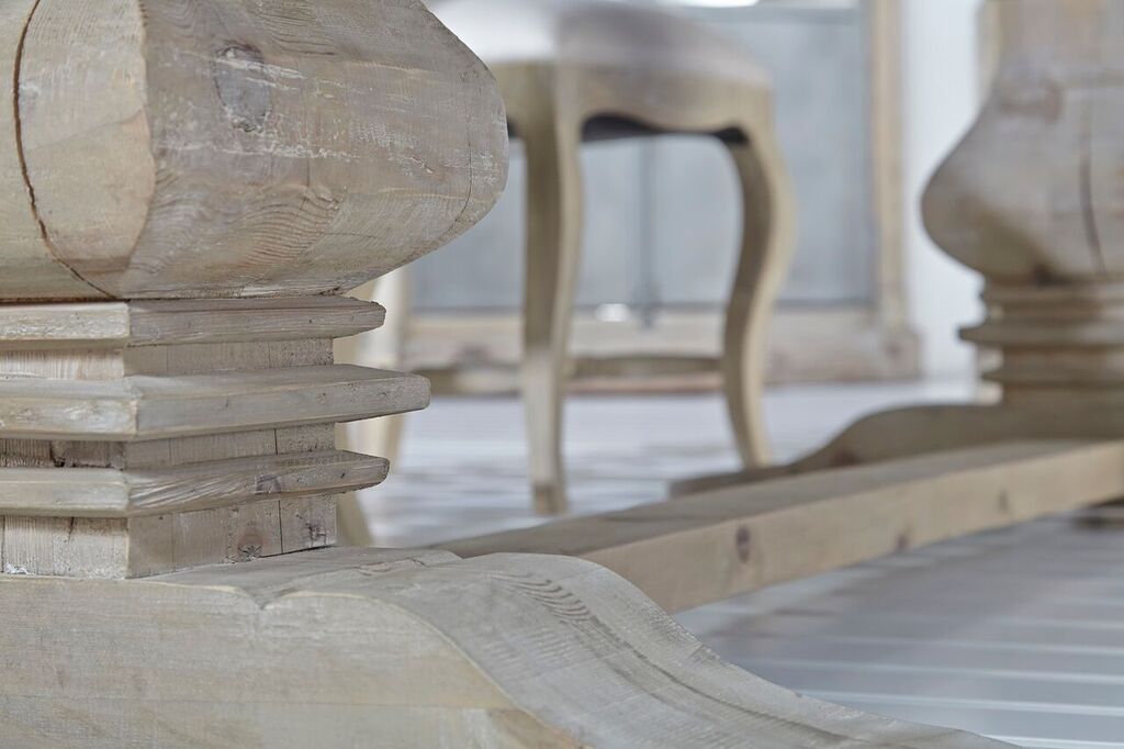 84” – 120” Gorgeous Recycled Pine Extension Conference Table