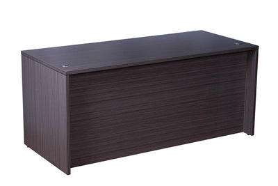 71" Sturdy Driftwood Office Desk