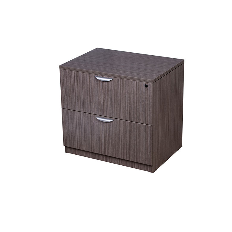 Sturdy Lateral Driftwood Filing Cabinet