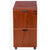 2-Drawer Cherry Mobile File Cabinet