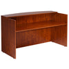 Elegant Cherry 71" Reception Desk