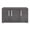 Classic Gray Birch High Gloss Storage Credenza