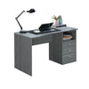 51" Modern Desk in Gray Woodgrain