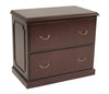 Prestige Executive Double Pedestal Veneer Desk in Mahogany