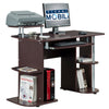 Chocolate Workstation with Integrated Shelving & Storage