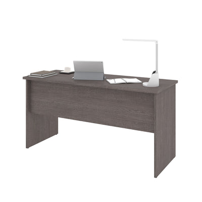 Bestar 60W Desk Shell in Bark Gray