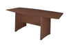 Premium 71" Boat Shaped Conference Table in Java Finish