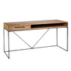 Modern Solid Wood 60" Executive Desk with Drawer