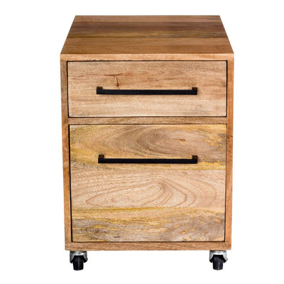 Modern Solid Wood 60" Executive Desk with Drawer