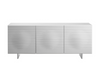 Unique 71" White Lacquer Credenza