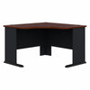 48" Sturdy Corner Desk in Hansen Cherry and Galaxy