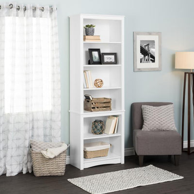 26" Modular Bookcase in White