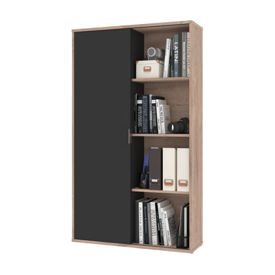 36" Storage Cabinet in Rustic Brown & Graphite
