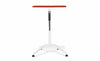 Sit or Stand Adjustable Office Desk in Blue, Red, Orange, or Green