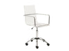 Uber Modern Clear Acrylic Office / Conference Chair with Chrome Accents