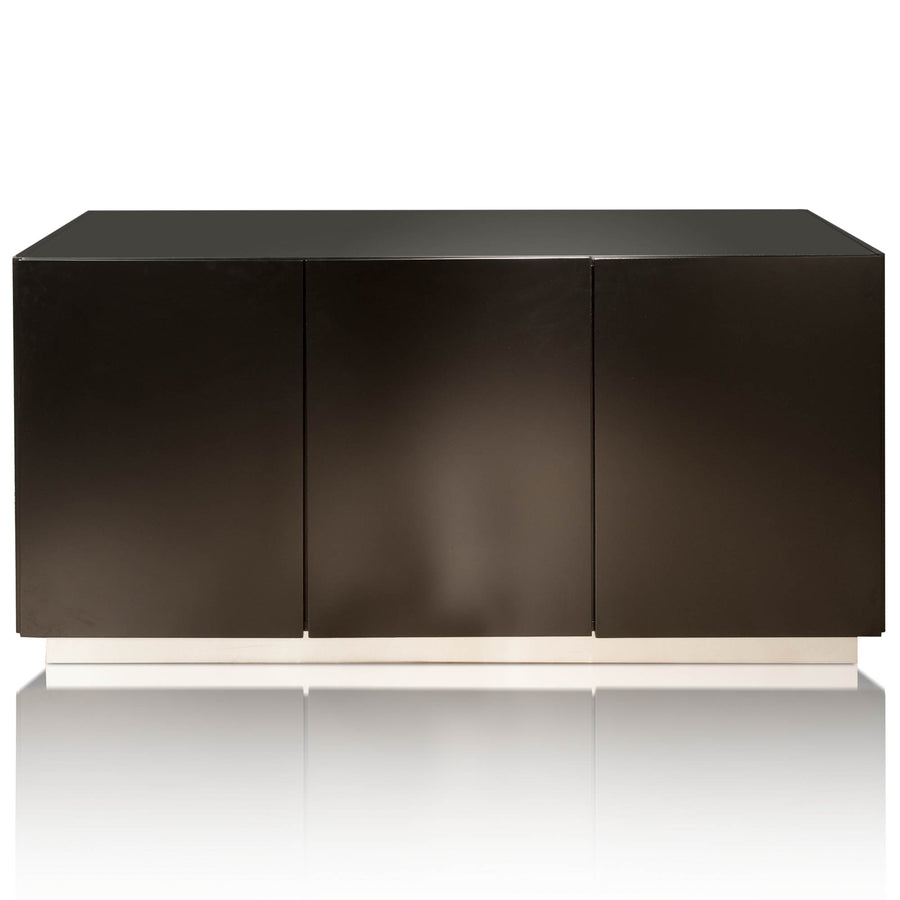 59" Dark Walnut Credenza