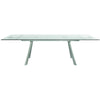 71" - 102" Premium Glass Conference Table with Brushed Stainless Legs