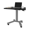 35" Telescoping Desk in Black