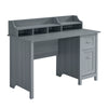 47" Secretary-Style Desk in Gray