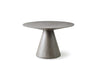 Modern Gray Oak Veneer 47" Circular Meeting Table