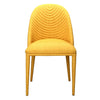 Fabric-Covered Yellow Guest or Conference Chair (Set of 2)
