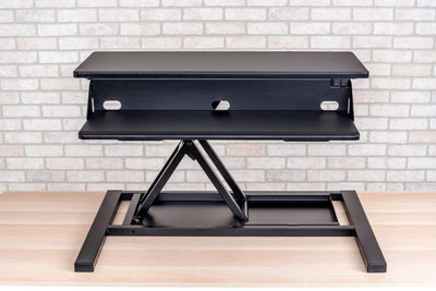 Black Electric Motor Desk Riser