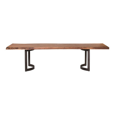Modern 76" Solid Acacia Executive Desk or Conference Table