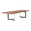 Modern 76" Solid Acacia Executive Desk or Conference Table