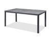 63" Gray Industrial Aluminum Desk