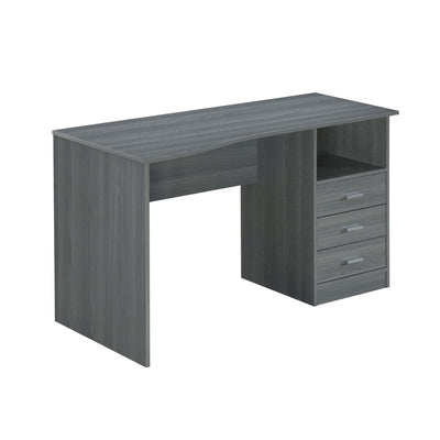 51" Modern Desk in Gray Woodgrain