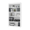 36" Bold Bookcase in White