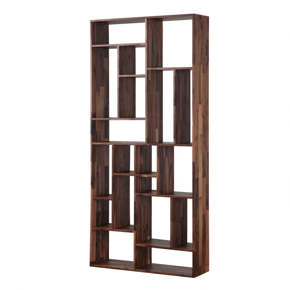Solid walnut bookshelf discount