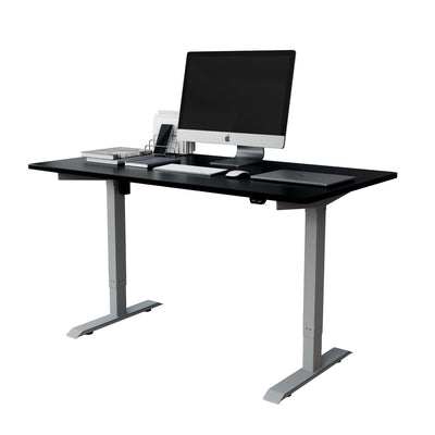 55" Adjustable Height Desk in Black