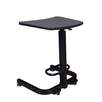 Compact 26" Sit-Stand Desk with Height Adjustment in Gray