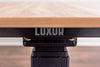 59" Standing Desk w/ White Oak Veneer Top, Electric Height Adjustment
