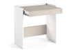 31" Light Oak Corner Desk with Drawer