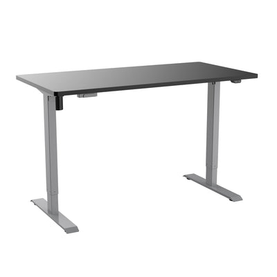 55" Adjustable Height Desk in Black