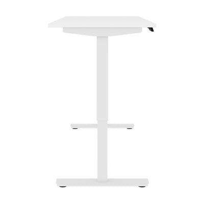 60" Standing Desk with Programmable Height in White