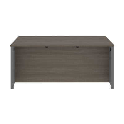 71" Executive Desk in Bark Gray and Slate