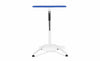 Sit or Stand Adjustable Office Desk in Blue, Red, Orange, or Green
